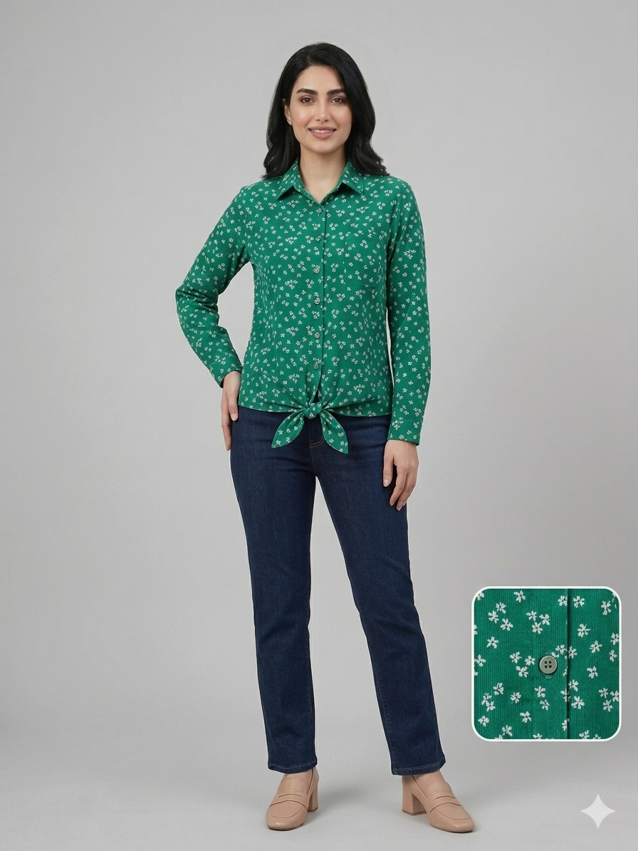 شومیز گره ای نخی codaria